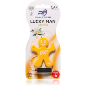 Real Fresh Lucky Man Vanilla parfum pentru masina 1 buc-ro