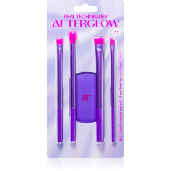 Real Techniques Afterglow I Don't Crease set perii machiaj pentru ochi 5 buc-ro