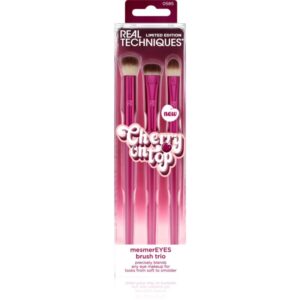Real Techniques Cherry On Top MesmerEyes set de pensule pentru machiajul ochilor-Țena