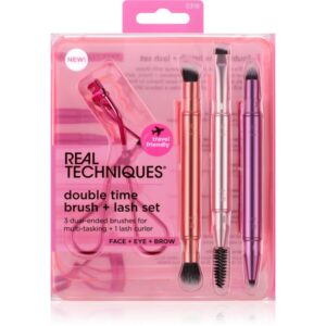 Real Techniques Double Time set perii machiaj-Țena