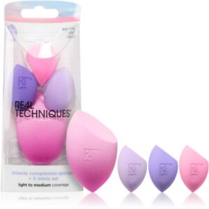Real Techniques Miracle Complexion Sponge and Concealaer Minis Sunset trusă de machiat 1 buc-Țena