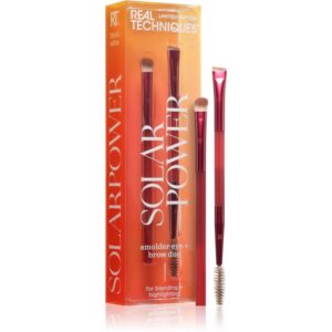 Real Techniques Smolder Eye and Brow Duo set perii machiaj 1 buc-ro