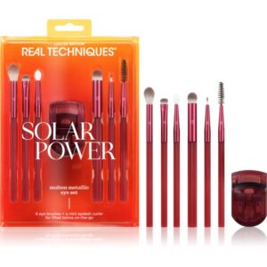 Real Techniques Solar Power set perii machiaj pentru ochi 7 buc-ro