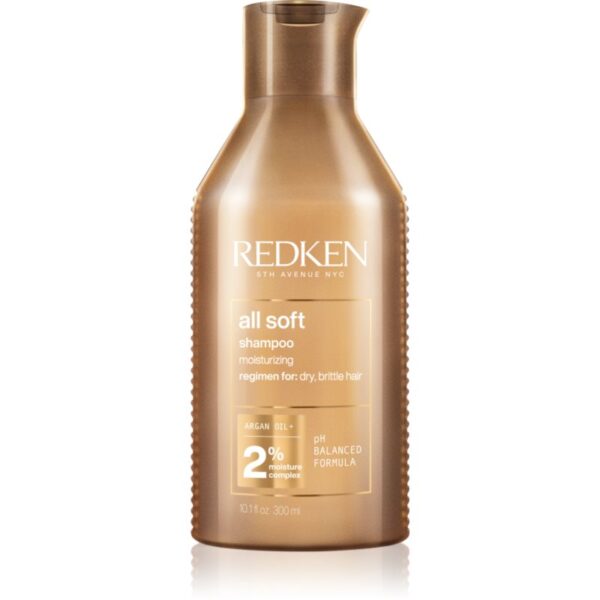 Redken All Soft sampon hranitor pentru par uscat si fragil 300 ml-ro