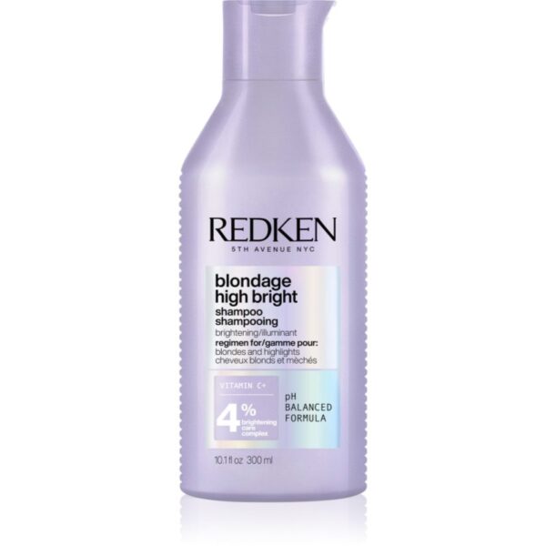 Redken Blondage High Bright sampon pentru stralucire pentru par blond 300 ml-ro