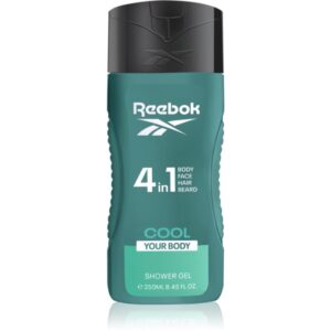 Reebok Cool Your Body gel de dus revigorant 4 in 1 pentru bărbați 250 ml-Țena