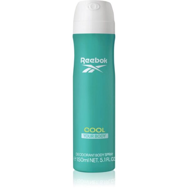 Reebok Cool Your Body spray de corp parfumat pentru femei 150 ml-Țena