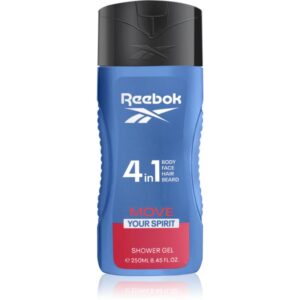 Reebok Move Your Spirit gel de dus racoritor 4 in 1 pentru bărbați 250 ml-Țena