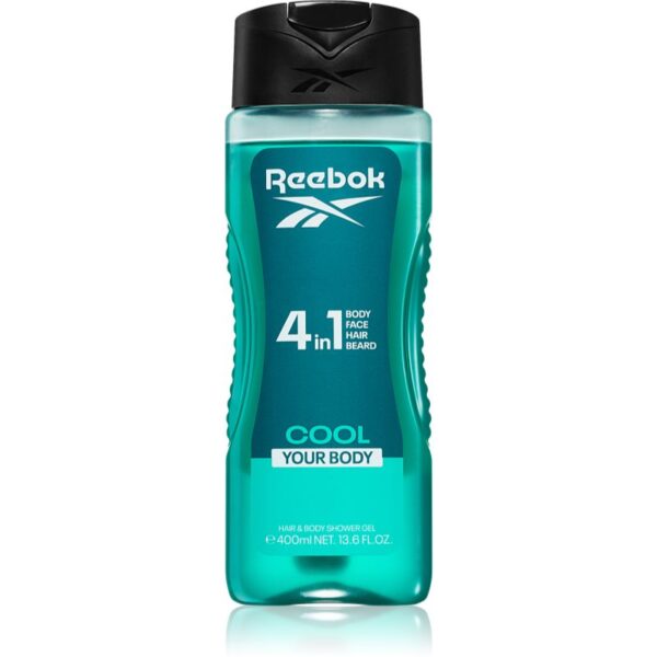 Reebok Move Your Spirit gel de dus revigorant 4 in 1 400 ml-Țena