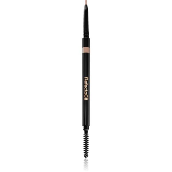 RefectoCil Brow creion pentru sprâncene rezistent la apă cu pensula culoare 01 Light Brown 1 buc-ro