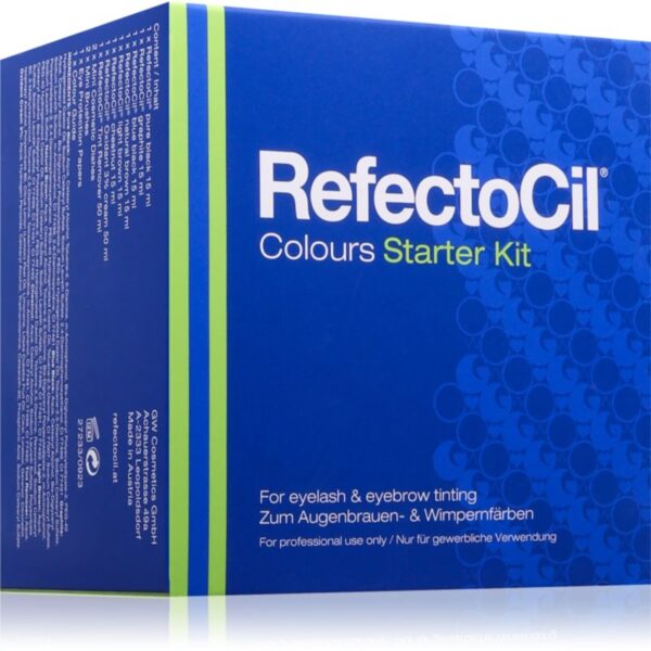 RefectoCil Colours Starter Kit set pentru gene și sprâncene-ro