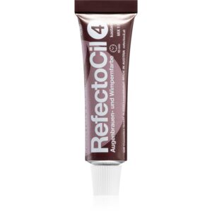 RefectoCil Eyelash and Eyebrow vopsea pentru sprancene si gene culoare 4 Chestnut 15 ml-ro