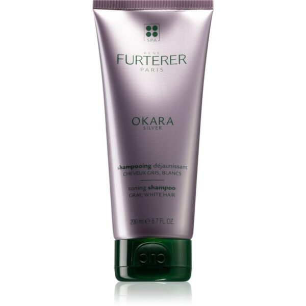René Furterer Okara Silver șampon nuanțator pentru par grizonat 200 ml-ro