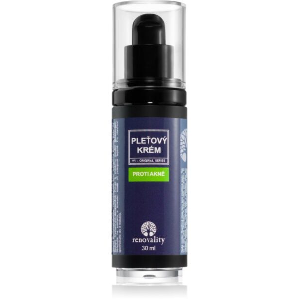 Renovality Face Cream for Problematic Skin crema de noapte 30 ml-Țena