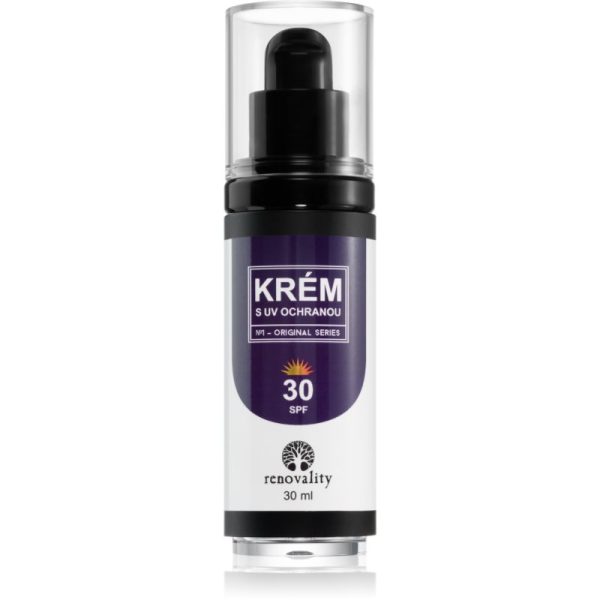 Renovality Mineral Cream with UV Protection cremă pentru față SPF 30 30 ml-Țena