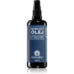Renovality Original Series Cold-Pressed Almond Oil ulei facial pentru tenul uscat 100 ml-Țena