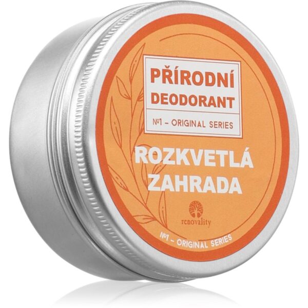 Renovality Original Series Natural Deodorant deodorant stick cu parfum Blooming Garden 50 ml-Țena