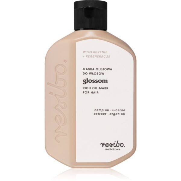 Resibo Glossom mască din ulei pentru păr 100 ml-Țena