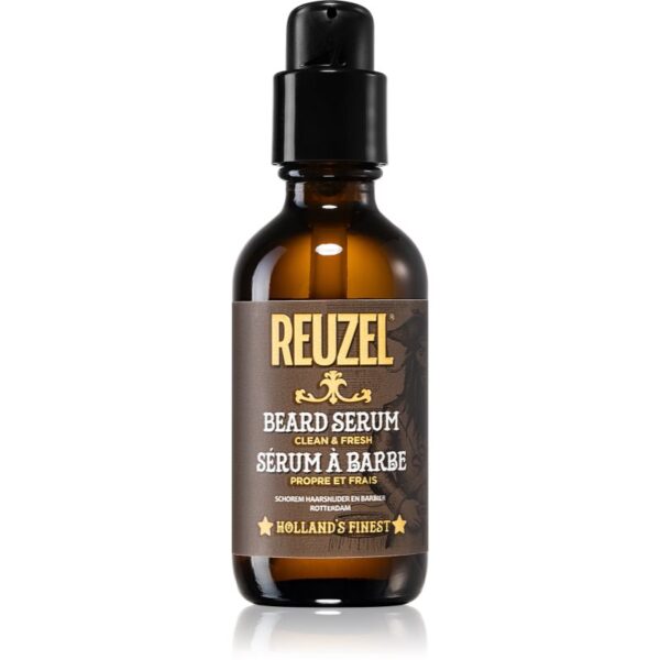 Reuzel Clean & Fresh Beard Serum ser pentru hranire si hidratare profunda pentru barbă 50 g-ro