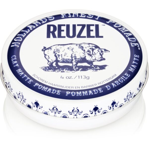 Reuzel Hollands Finest Pomade Clay lut modelator cu efect matifiant 113 g-ro