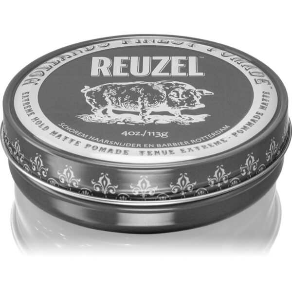 Reuzel Hollands Finest Pomade Extreme Hold alifie pentru par cu efect matifiant 113 g-Țena