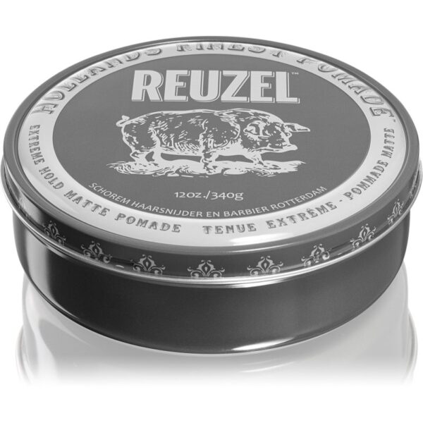Reuzel Hollands Finest Pomade Extreme Hold alifie pentru par cu efect matifiant 340 g-ro
