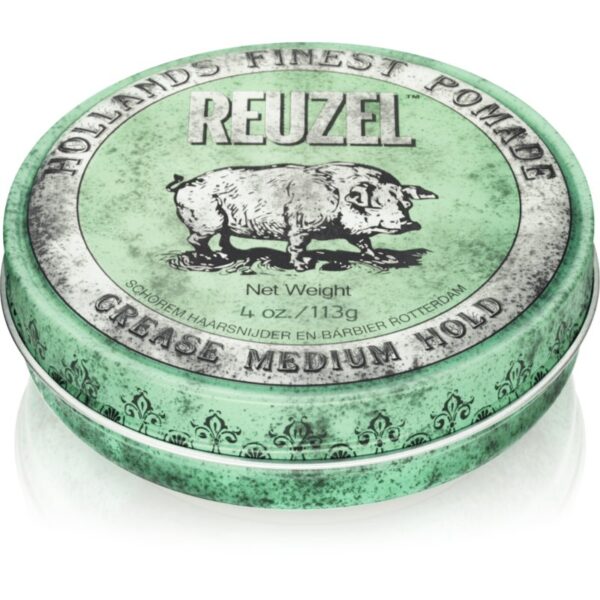 Reuzel Hollands Finest Pomade Grease alifie pentru par fixare medie 113 g-Țena