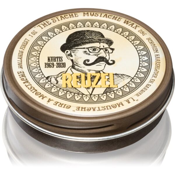 Reuzel "The Stache" Mustache Wax ceara pentru mustata pentru luciu cu aspect sanatos 28 g-ro