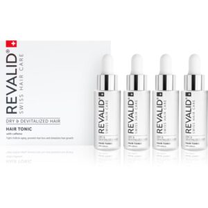 Revalid Hair Tonic tonic energizant cu cofeină stimuleaza cresterea parului 4x30 ml-ro