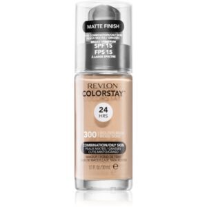 Revlon Cosmetics ColorStay™ machiaj matifiant de lungă durată pentru ten gras și mixt culoare 300 Golden Beige 30 ml-Țena