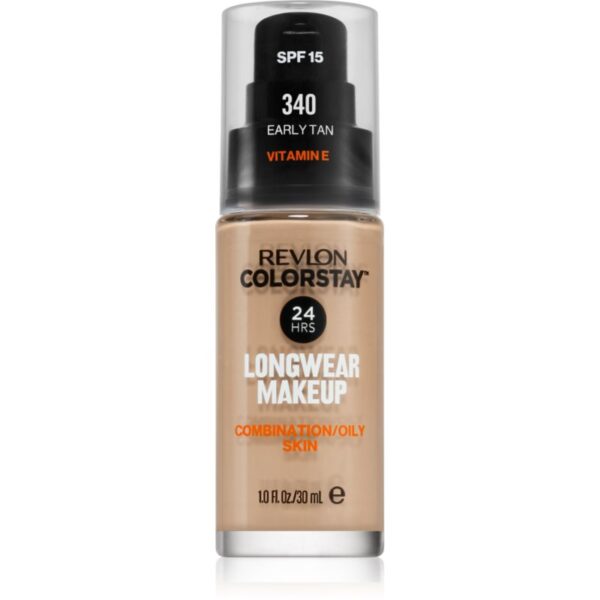 Revlon Cosmetics ColorStay™ machiaj matifiant de lungă durată pentru ten gras și mixt culoare 340 Early Tan 30 ml-ro