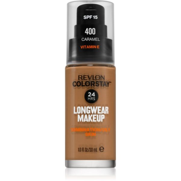 Revlon Cosmetics ColorStay™ machiaj matifiant de lungă durată pentru ten gras și mixt culoare 400 Caramel 30 ml-ro