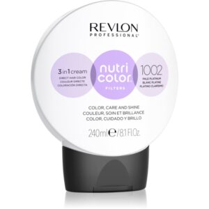 Revlon Professional Nutri Color Filters Metal-Ice masca tonifianta si hranitoare pentru uz profesonial 1002 240 ml-ro