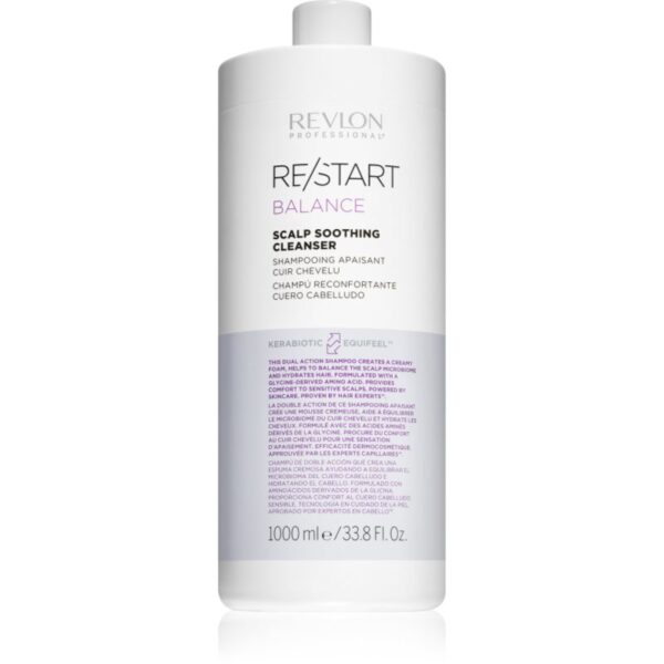 Revlon Professional Re/Start Balance sampon cu efect calmant pentru piele sensibila 1000 ml-Țena