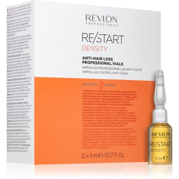 Revlon Professional Re/Start Density tratament intensiv impotriva caderii parului 12x5 ml-Țena