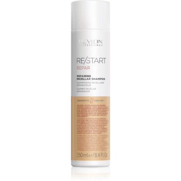 Revlon Professional Re/Start Recovery șampon micelar pentru parul deteriorat si fragil 250 ml-Țena