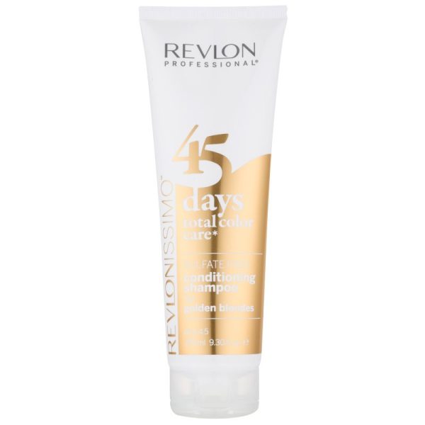 Revlon Professional Revlonissimo Color Care 2 în 1 șampon și balsam pentru păr blond mediu fără sulfat 275 ml-ro