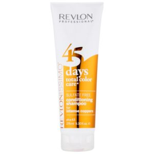 Revlon Professional Revlonissimo Color Care 2 în 1 șampon și balsam pentru păr roșcat arămiu fără sulfat 275 ml-Țena