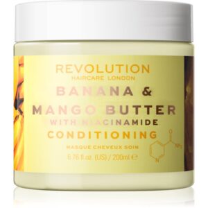 Revolution Haircare Hair Mask Banana & Mango Butter masca tratament intensiv pentru păr 200 ml-ro