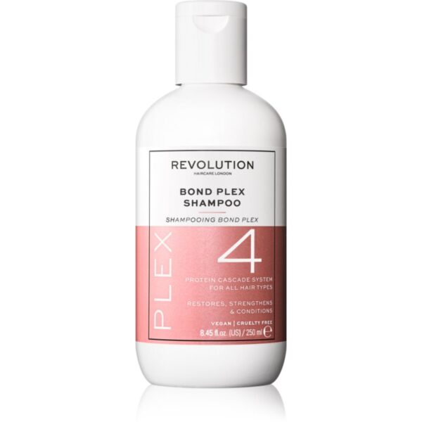 Revolution Haircare Plex No.4 Bond Shampoo șampon intens hrănitor pentru păr uscat și deteriorat 250 ml-ro