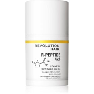 Revolution Haircare R-Peptide 4x4 mască regeneratoare fără clătire pentru par deteriorat 50 ml-ro