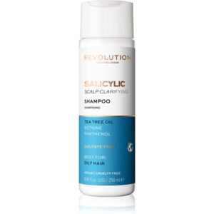Revolution Haircare Skinification Salicylic sampon pentru curatare pentru par si scalp gras 250 ml-ro