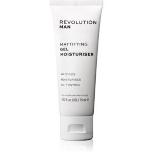Revolution Man Mattifying crema gel hidratanta cu textura usoara pentru ten gras 75 ml-ro