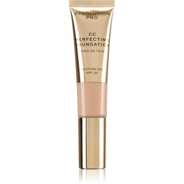 Revolution PRO CC Perfecting fond de ten hidratant si catifelant SPF 30 culoare F1 26 ml-ro