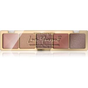 Revolution PRO Glam paletă cu farduri de ochi culoare Love Yourself Soft Pink 5