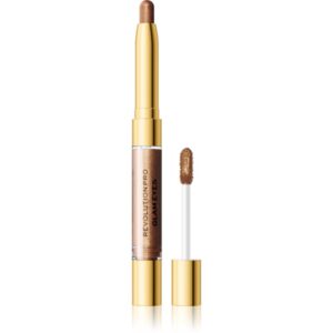 Revolution PRO Glam umbre de pleoape cu sclipici 2 in 1 culoare Bejewel 11 g-Țena