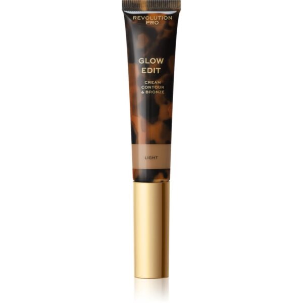 Revolution PRO Glow Edit crema bronzanta culoare Light 15 ml-Țena