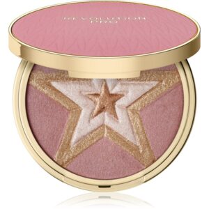 Revolution PRO Iconic blush pentru iluminare 2 in 1 culoare Party 8 g-Țena