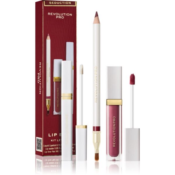 Revolution PRO Iconic set îngrijire buze culoare Seduction-Țena