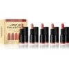 Revolution PRO Lipstick Collection ruj satinat set cadou culoare Blushed Nudes 5x3
